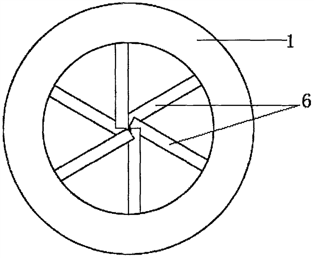 Efficient concrete conveying device