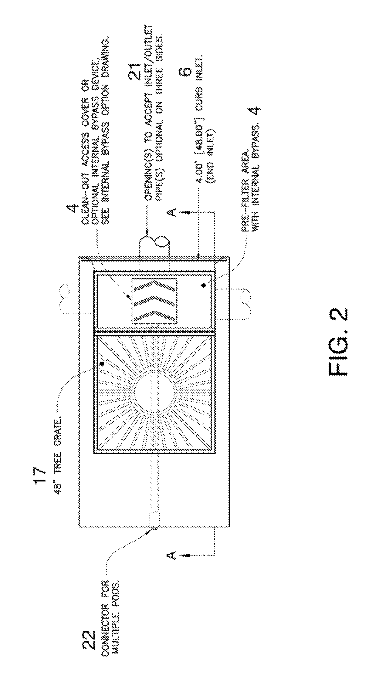 Fixture Cells for Bioretention Systems