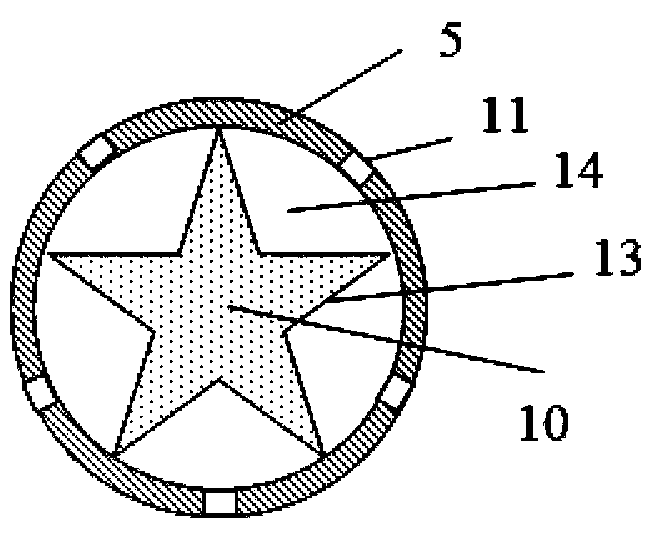 Energetic material for cigarette and low-temperature heating cigarette