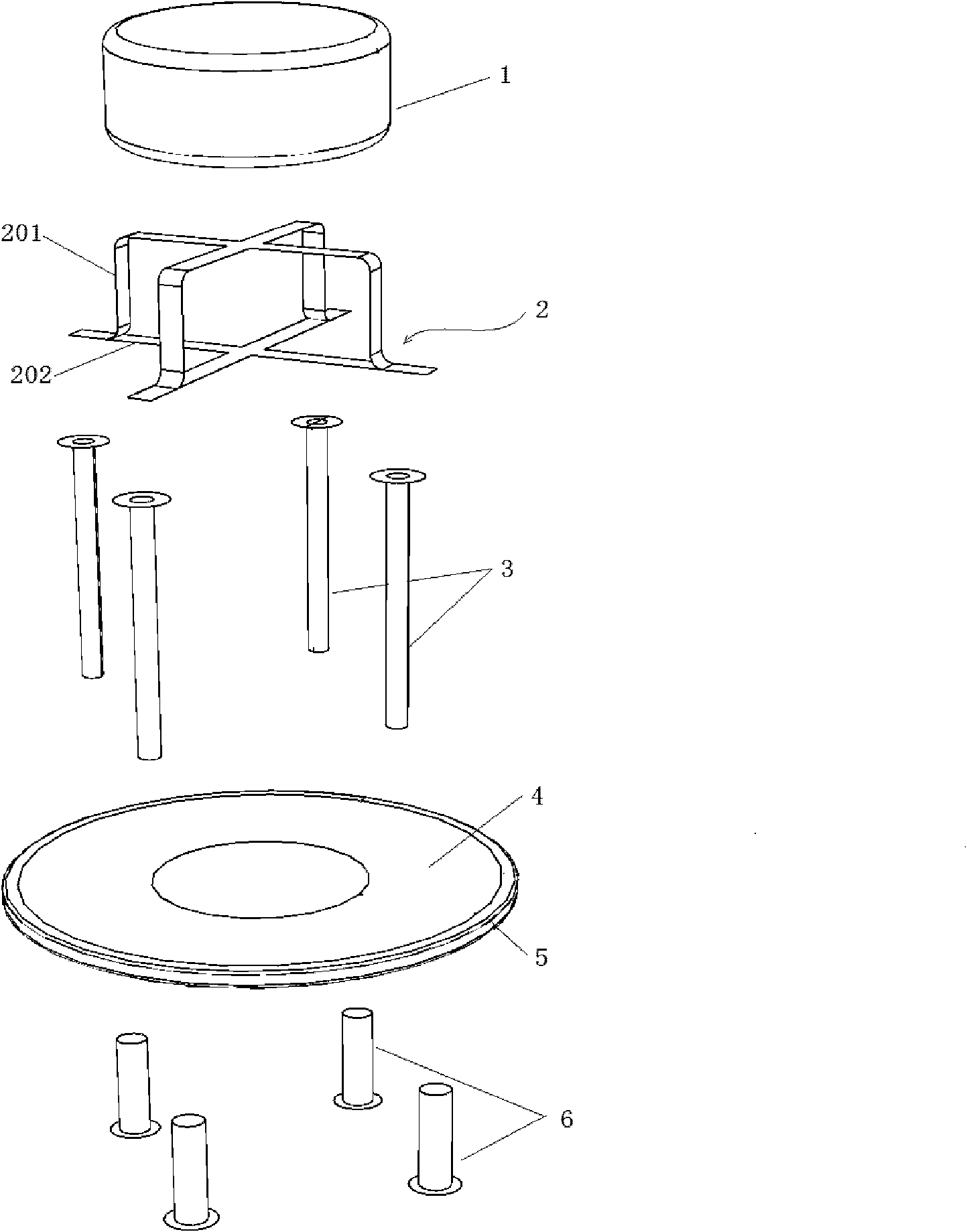 Floating type dynamic self-balancing liquid sloshing resisting device of liquid storage tank