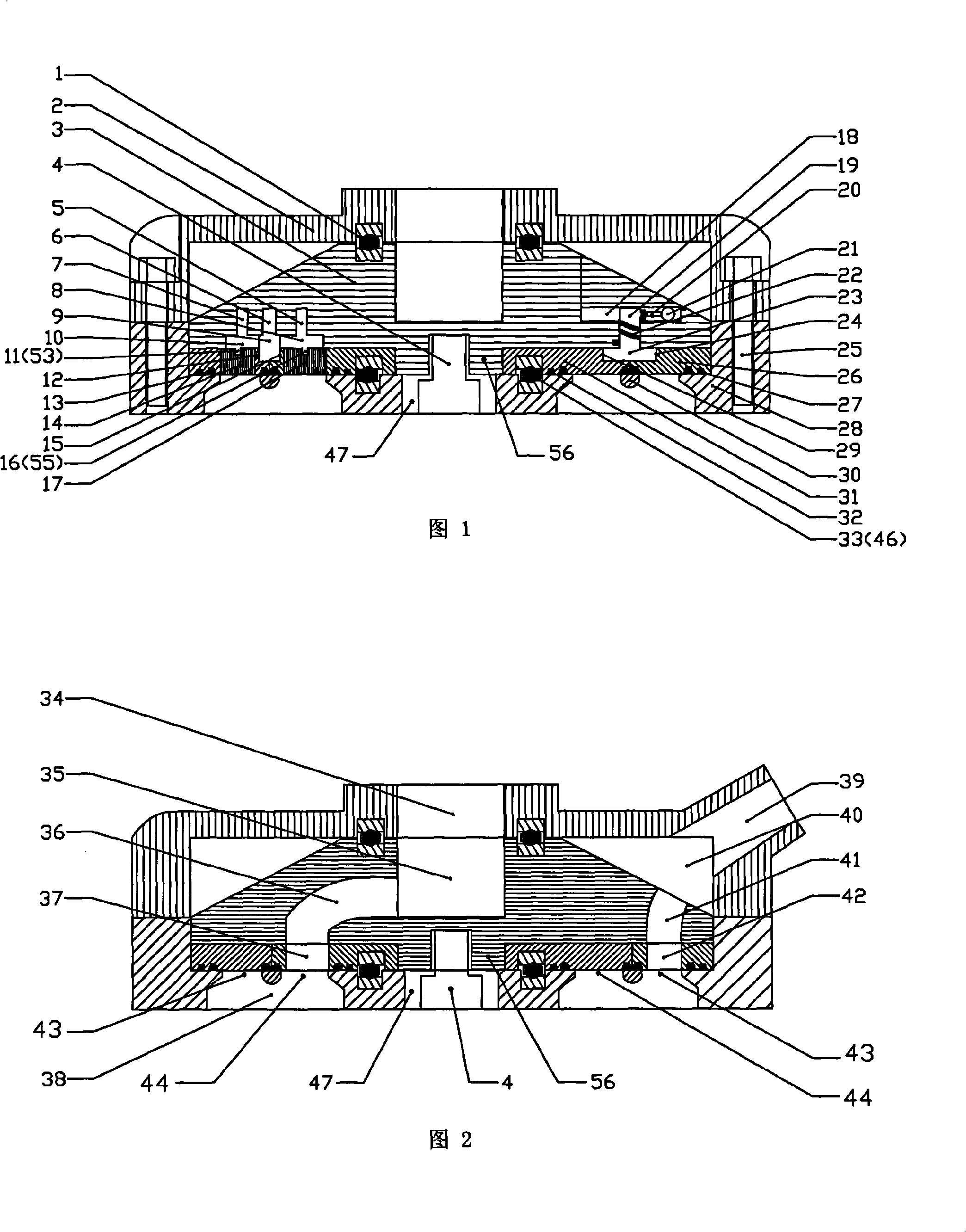 Valve actuating mechanism for internal-combustion engine capable of automatic phase conversion