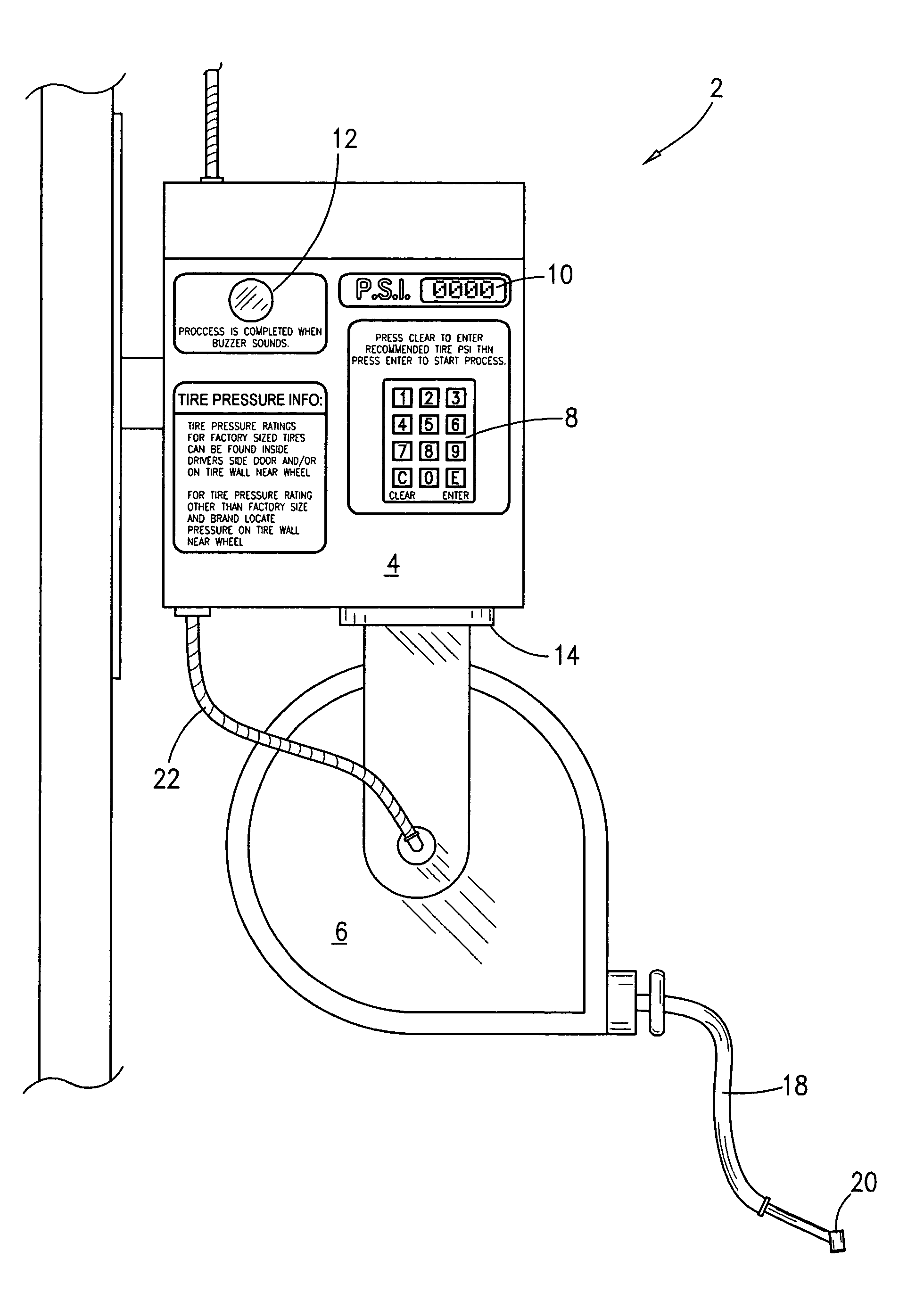 Automated apparatus and method for tire pressure maintenance