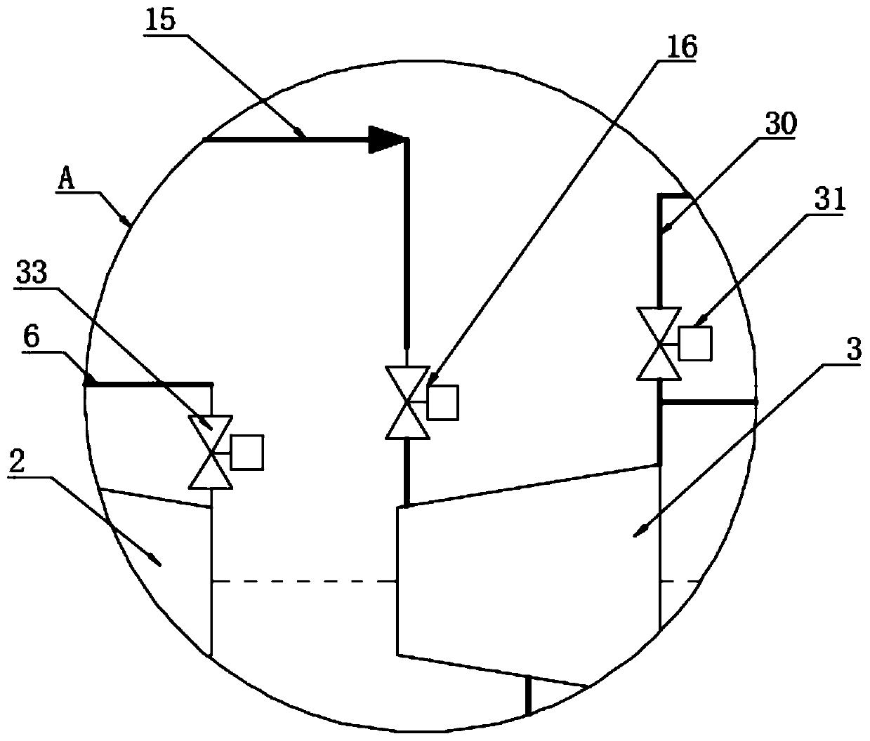 Heat supply steam residual pressure gradient utilization system applied to coal-fired heat supply unit