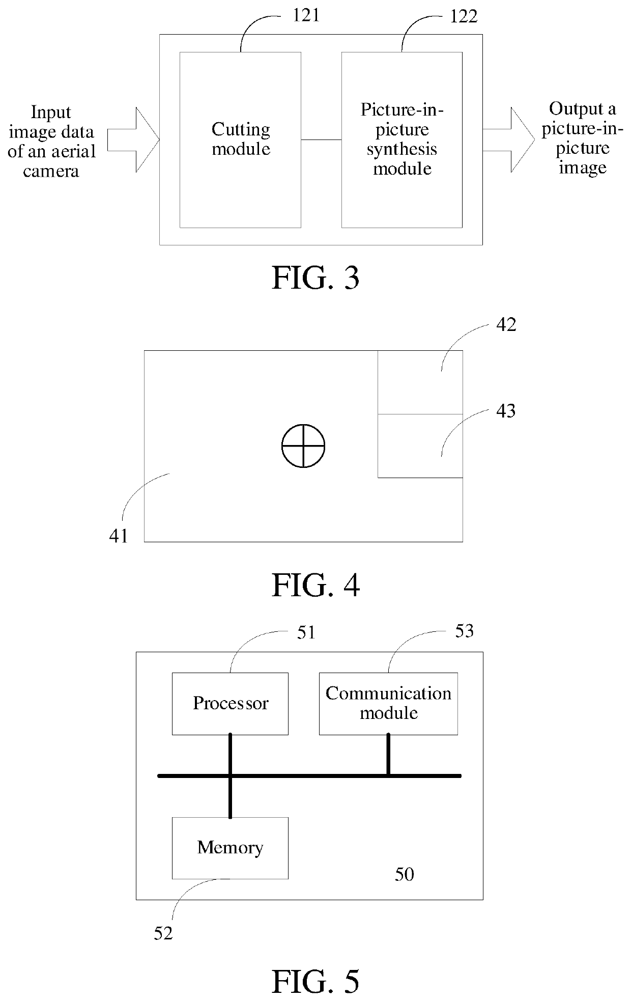 Image processing method and device for aerial camera, and unmanned aerial vehicle