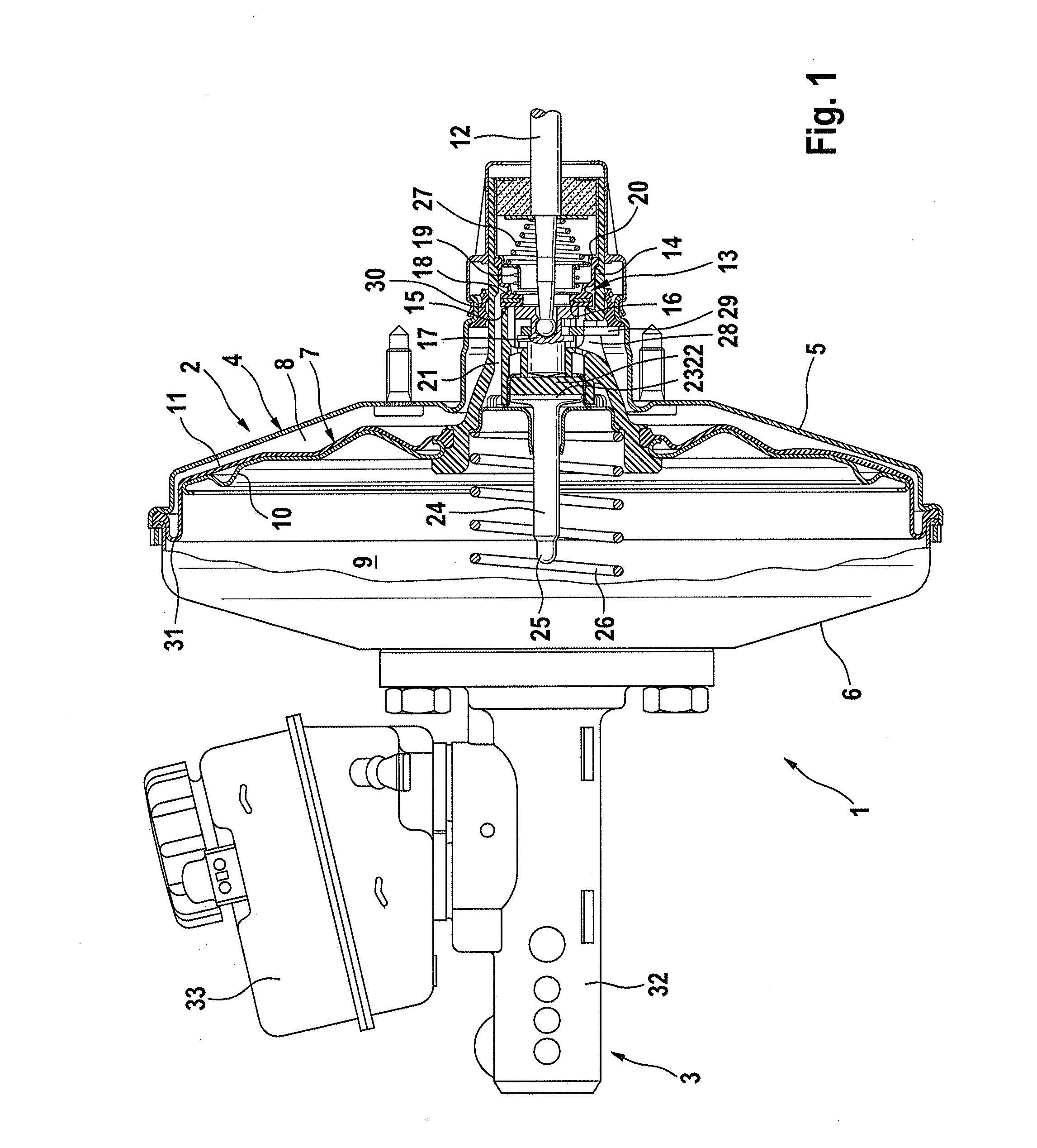 Device for monitoring the position and movement of a brake pedal