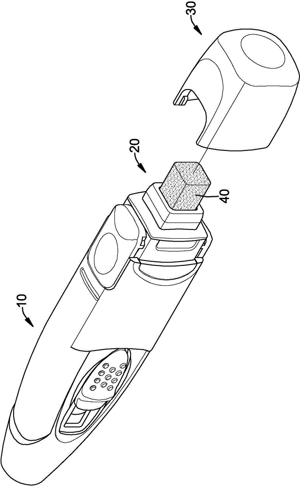 Stationery with eraser fixing device