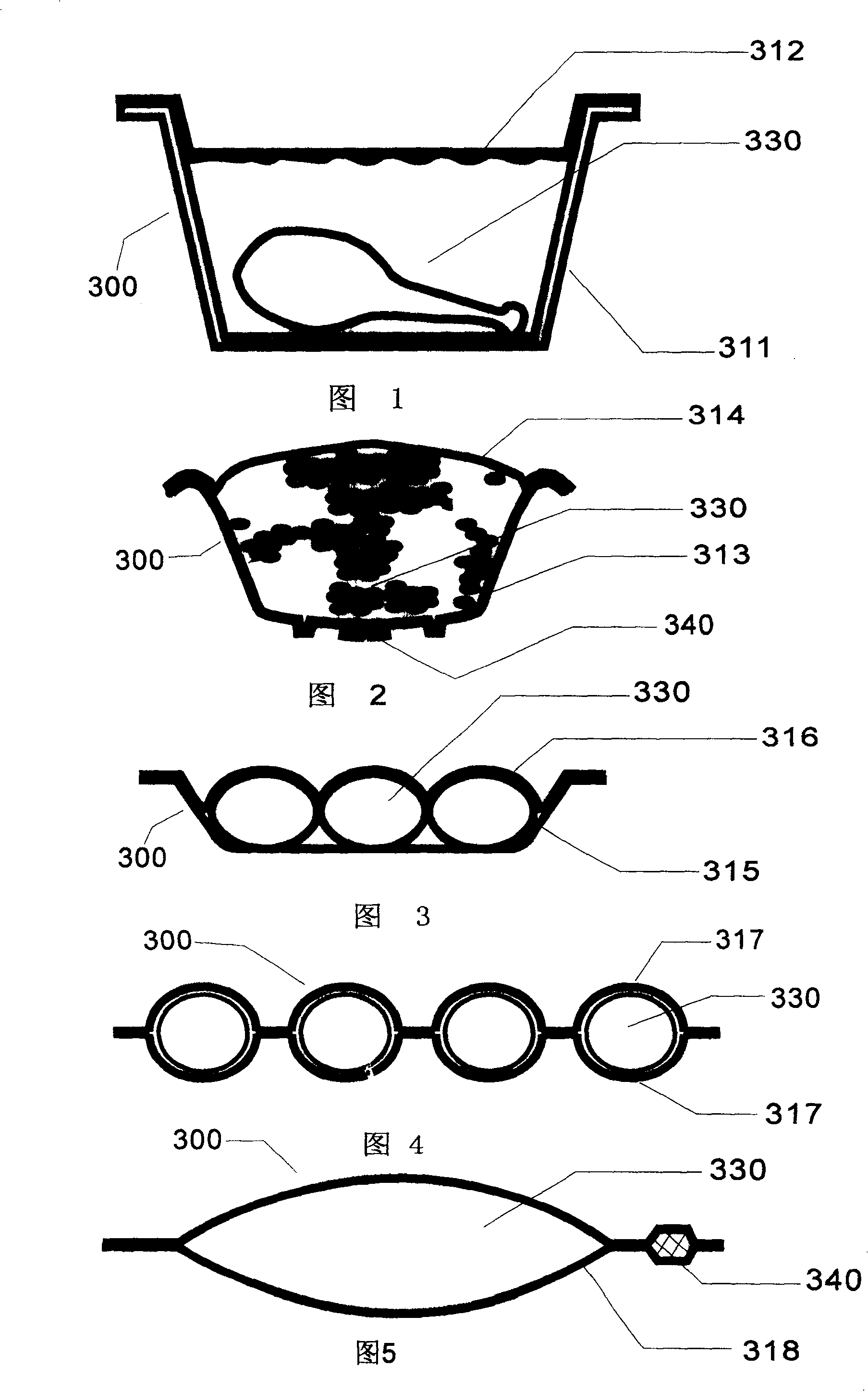 Instant meal producing, storing and transporting process and apparatus