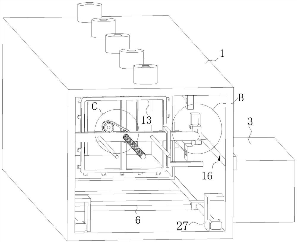 Disinfecting and drying room for transport vehicle