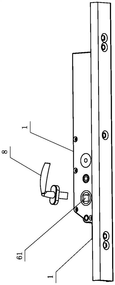 Manual-automatic integrated intelligent door and window locking mechanism