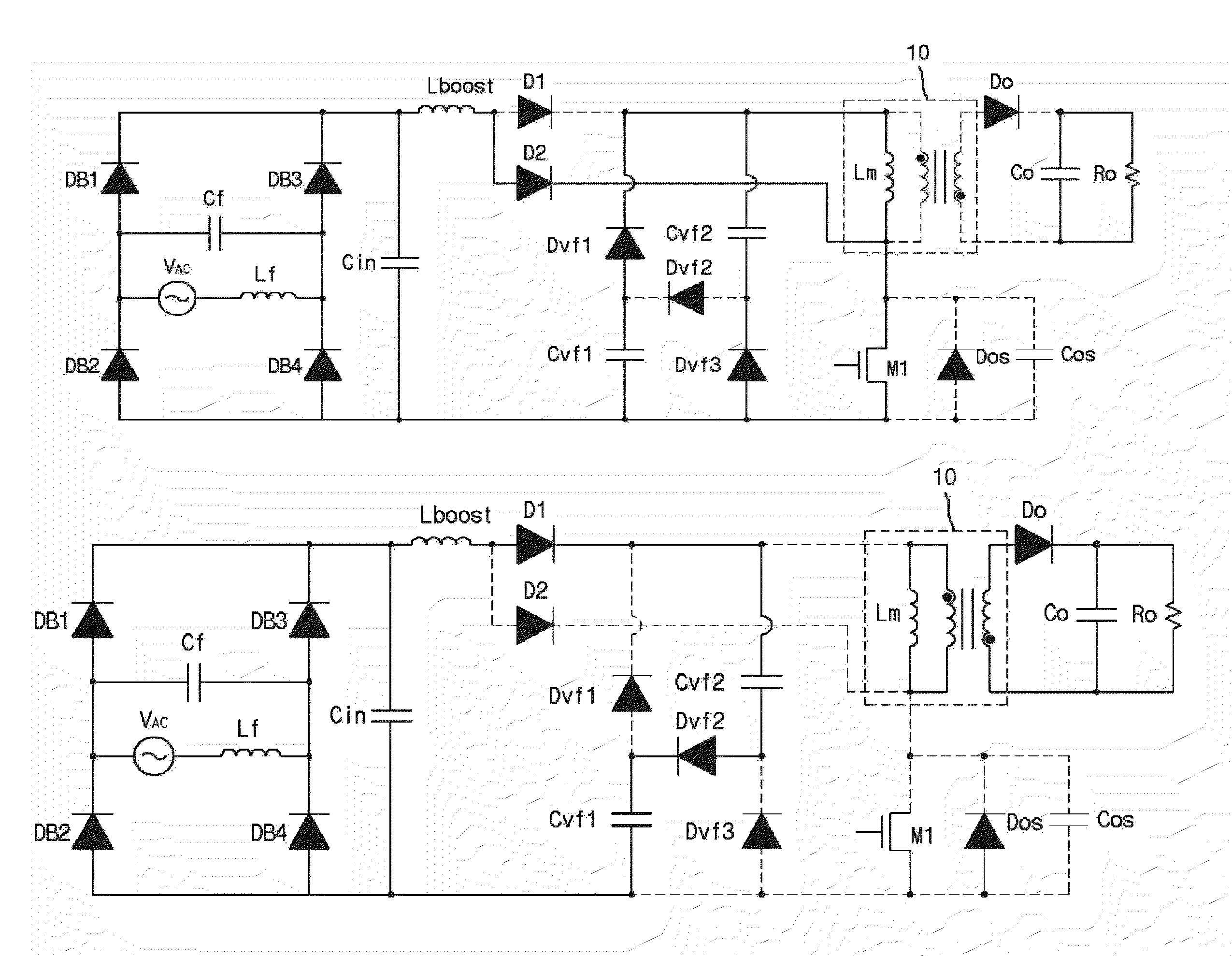 Power supply circuit for driving LED lamp and power supply method, and primary-side control circuit of flyback transformer