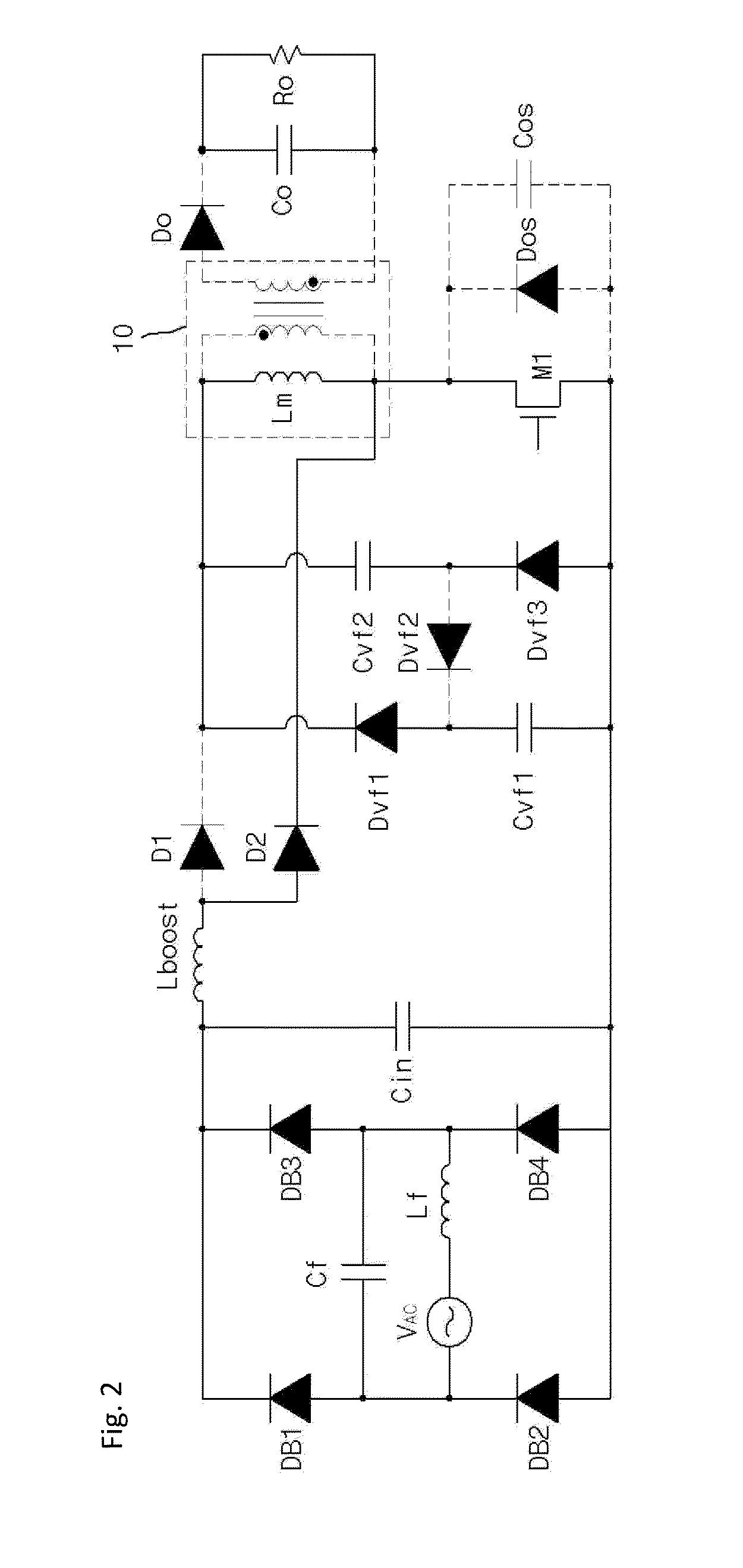 Power supply circuit for driving LED lamp and power supply method, and primary-side control circuit of flyback transformer