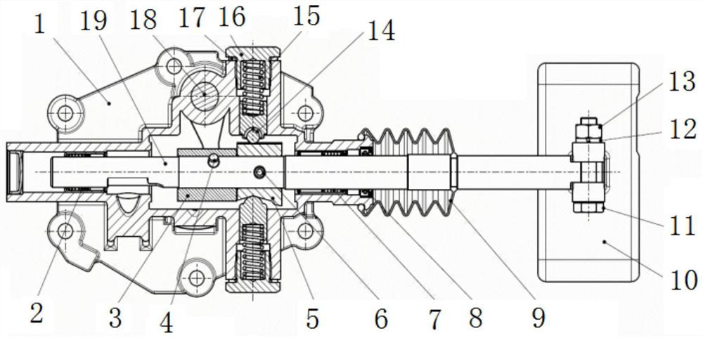 Transmission control structure