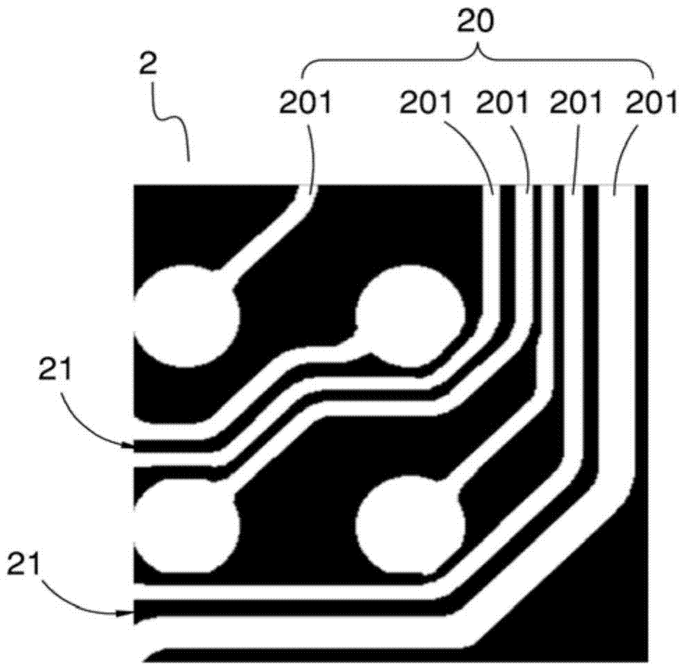 Line information and non-line area information extraction method, line defect detection method