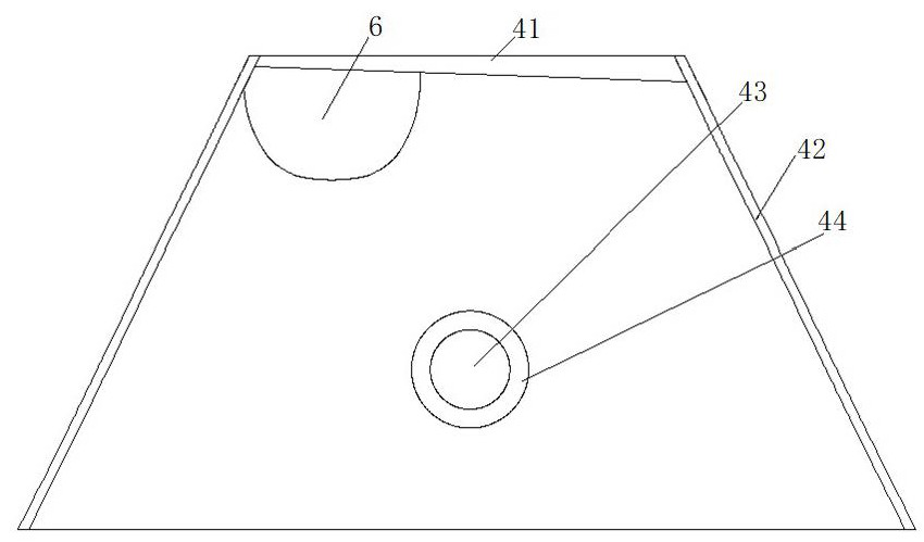 Underwater caisson oil leakage detection device