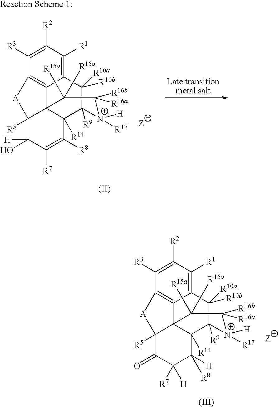 Preparation of Saturated Ketone Morphinan Compounds