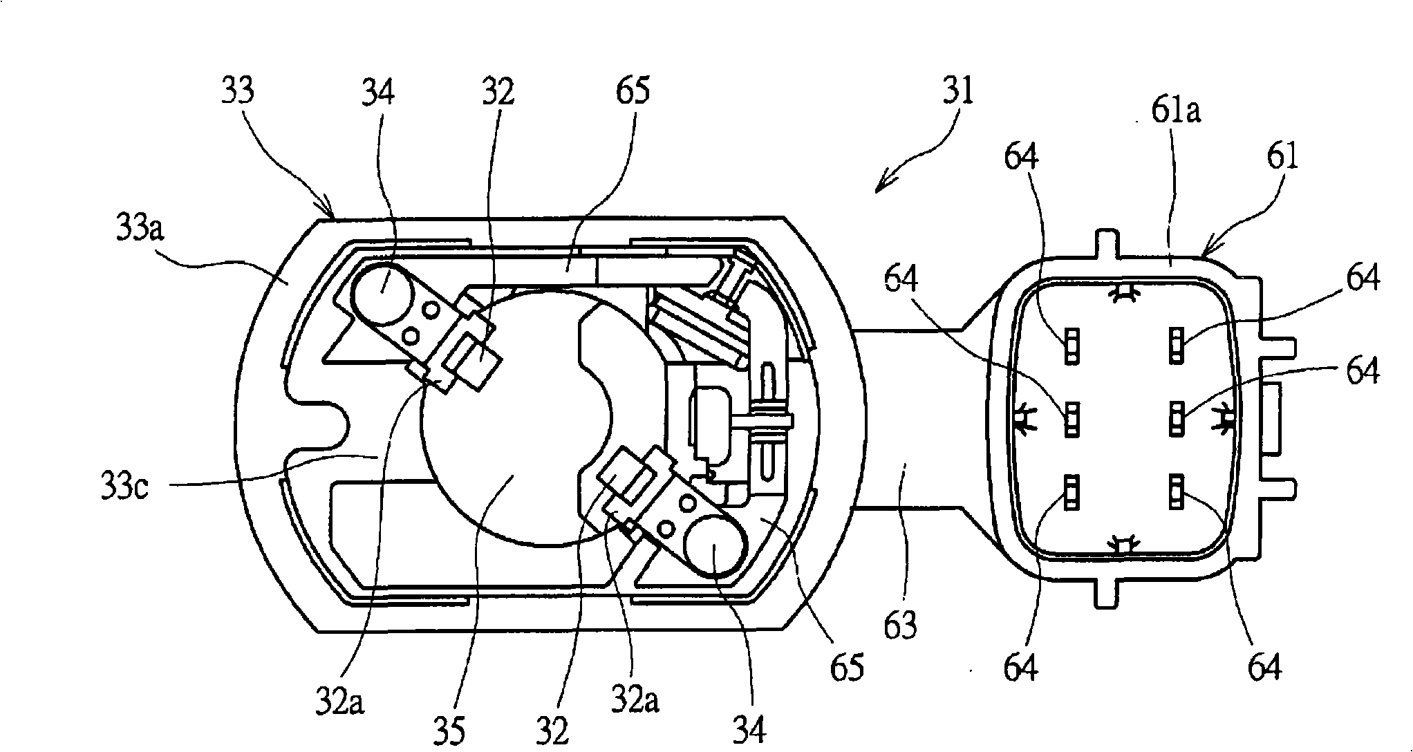 Motor and its manufacturing process