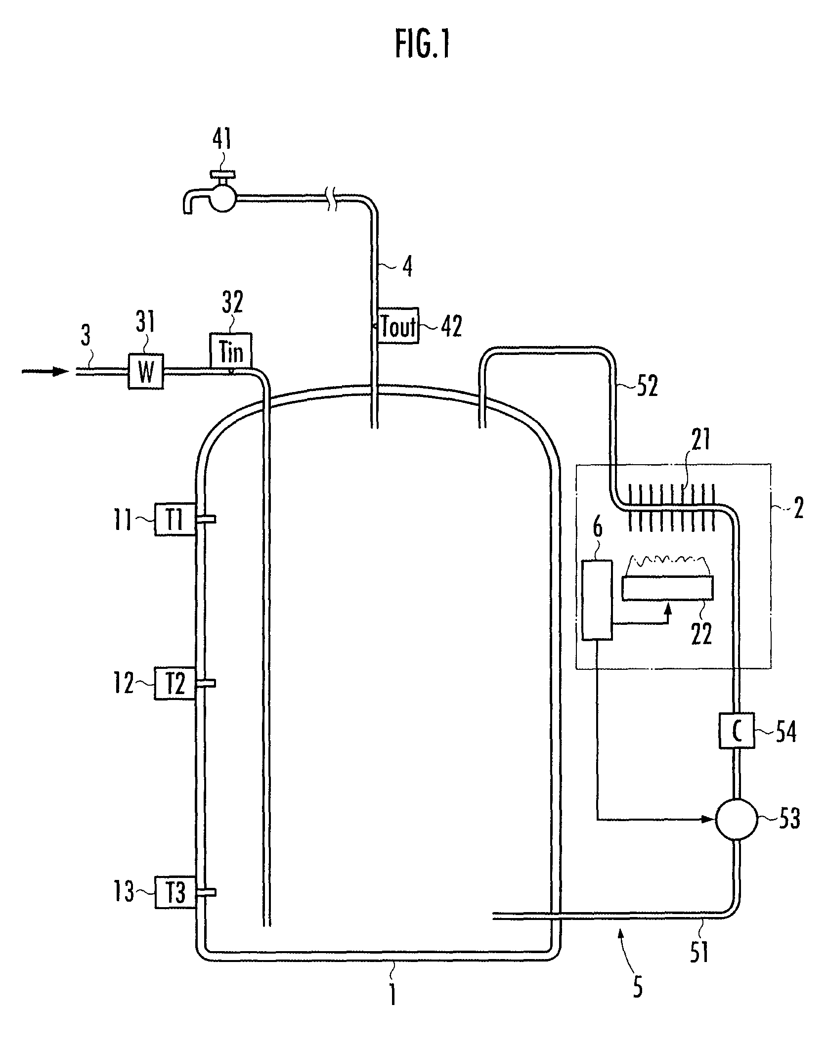 Hot water storage type hot water supply device