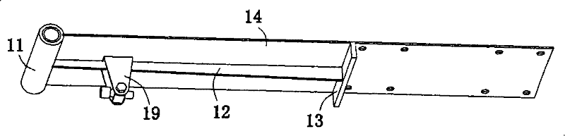 Backshaft connecting device of tricycle or quadricycle