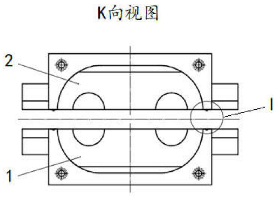 Glass fiber reinforced plastic mutual inductor mold and manufacturing method thereof