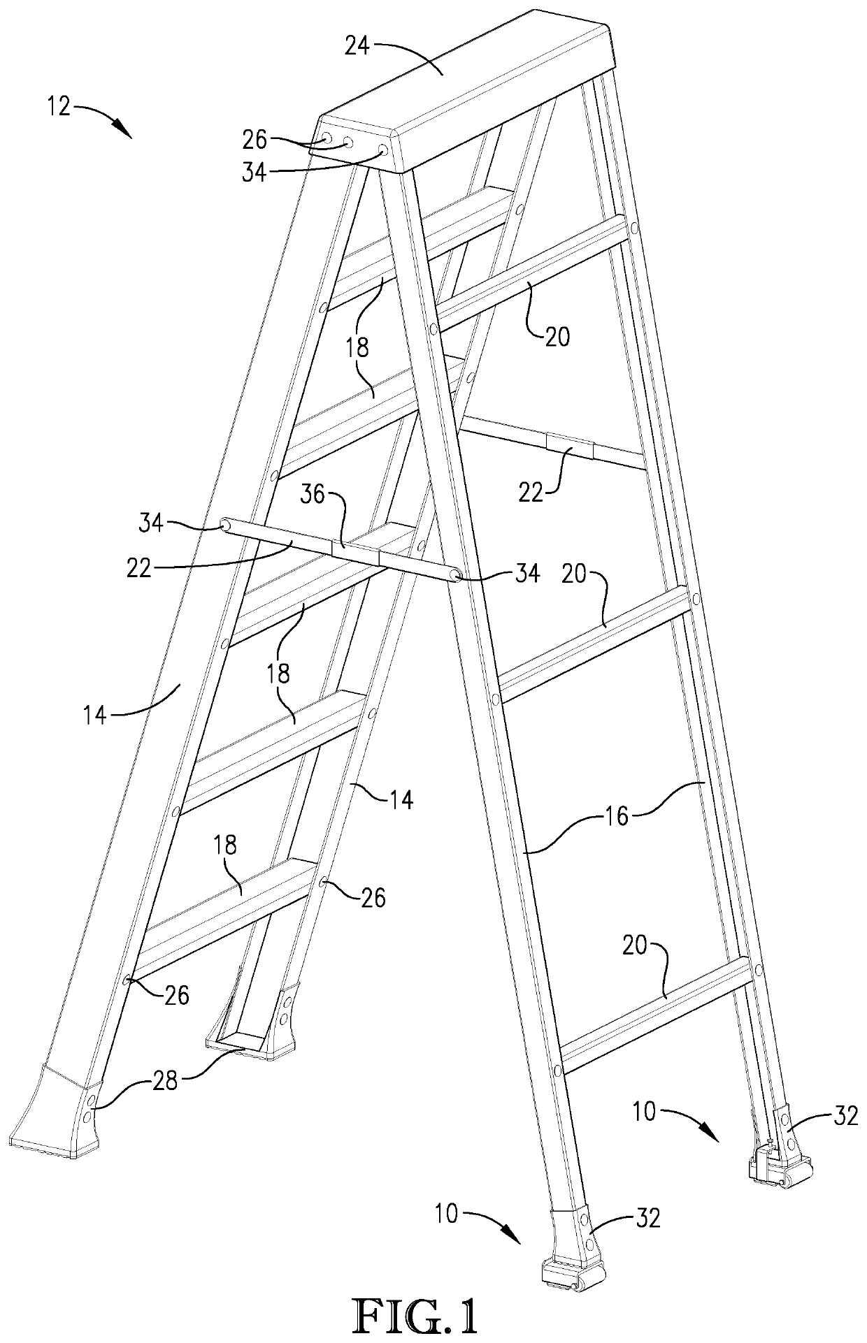 Ladder support apparatus