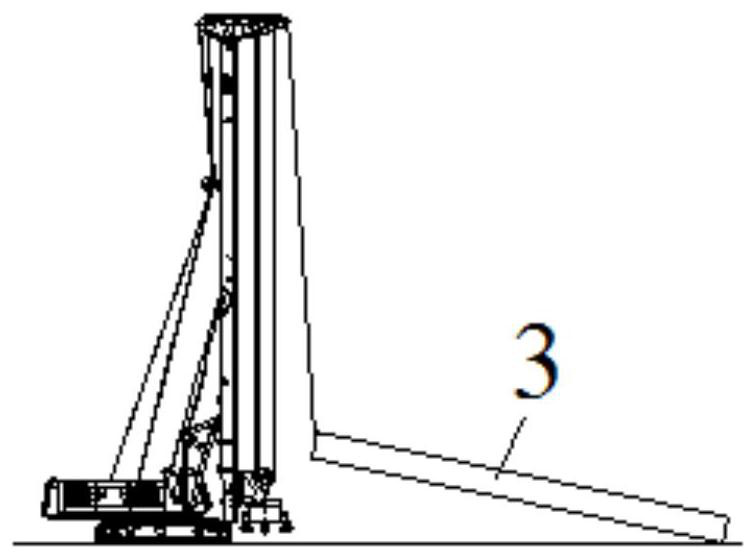 Rotary drilling rig and construction method thereof