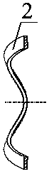 An M12 connector anti-loosening structure