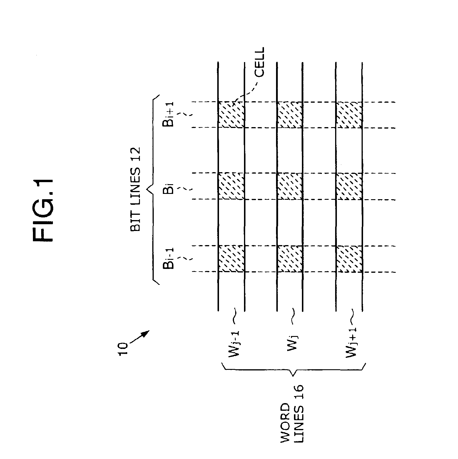 Organic thin-film switching memory device and memory device