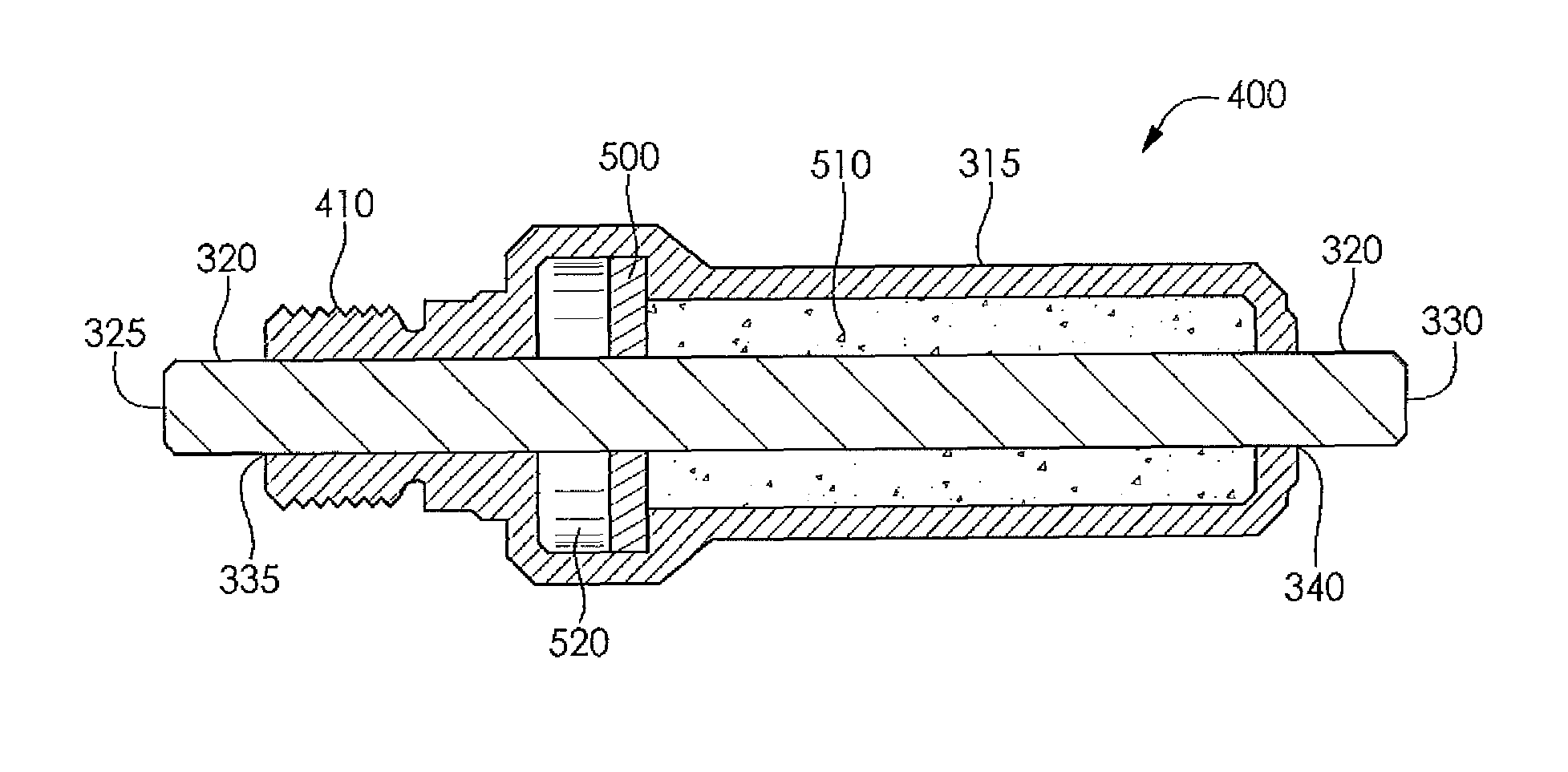 Passive closing device for thermal self-protection of high pressure gas vessels