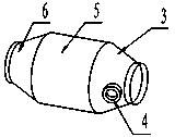 Catalytic converter assembly welding method for vehicle exhaust system