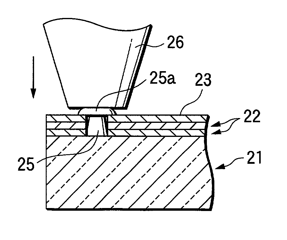 Back light unit for liquid crystal display device and method for manufacturing the unit