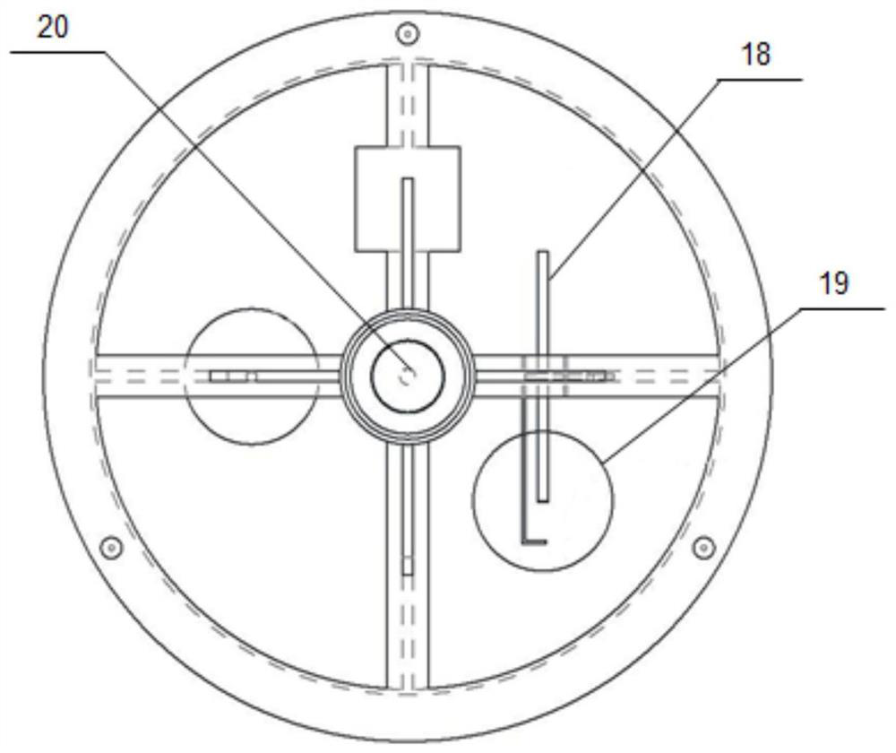 Non-contact inspection well water level measuring device and use method