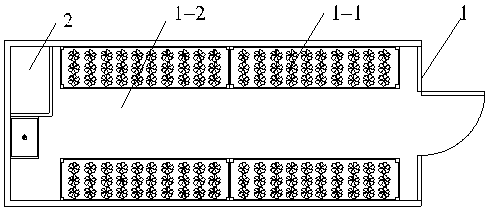 Container-and-sightseeing-type plant factory