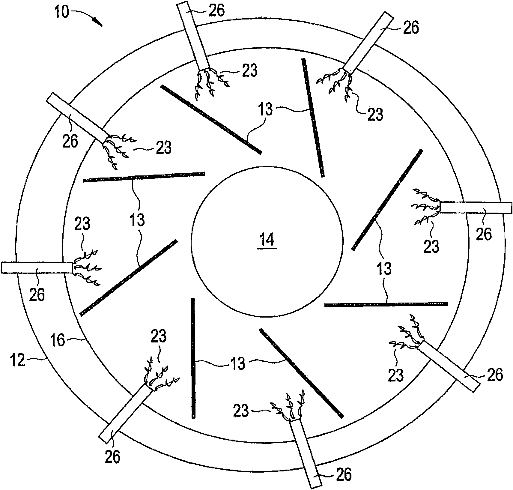 Method and apparatus of particulate removal from gasifier components