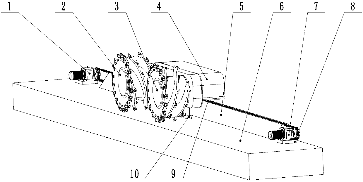 Drum coal mining device