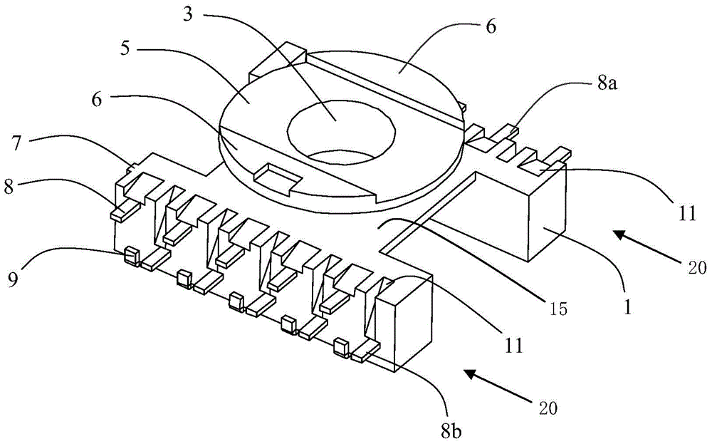 Manufacturing method of transformer bobbin based on lead frame