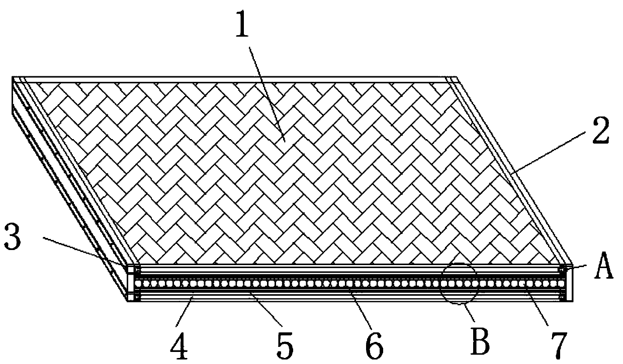 Glass fiber core material for vacuum heat insulation plate