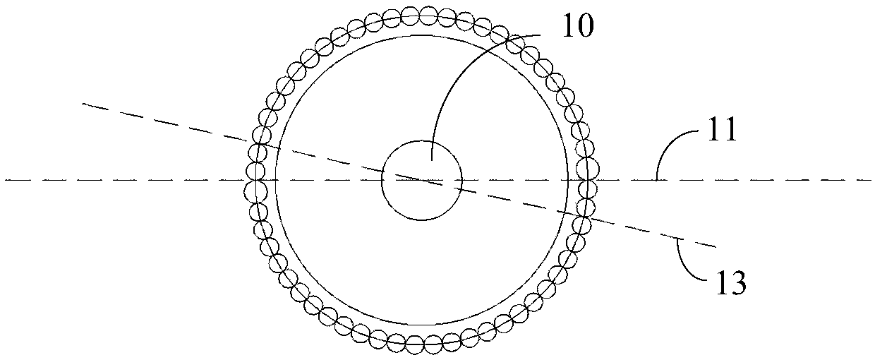 Motor and suction blower