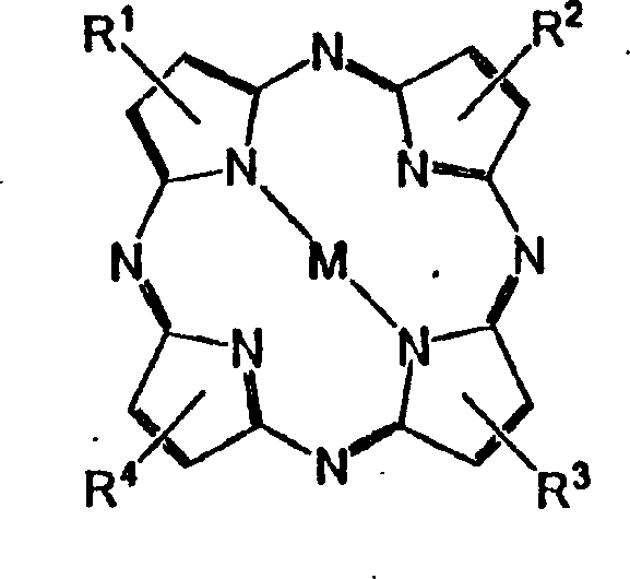 Synthesis method of tetraalkyl tetrazaporphyrin metal coordination compound
