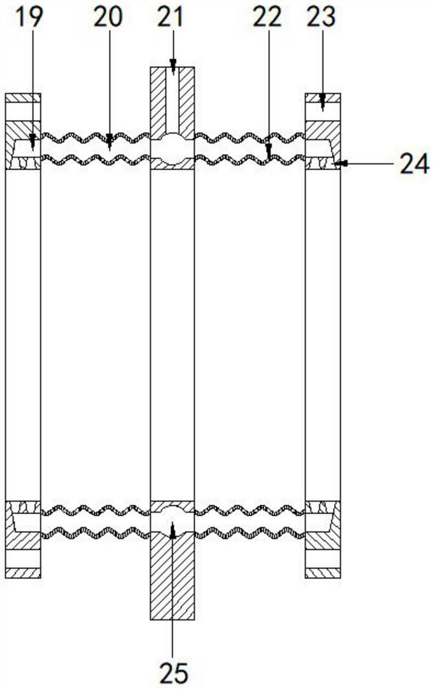 Electrical control box temperature cycle test detection device