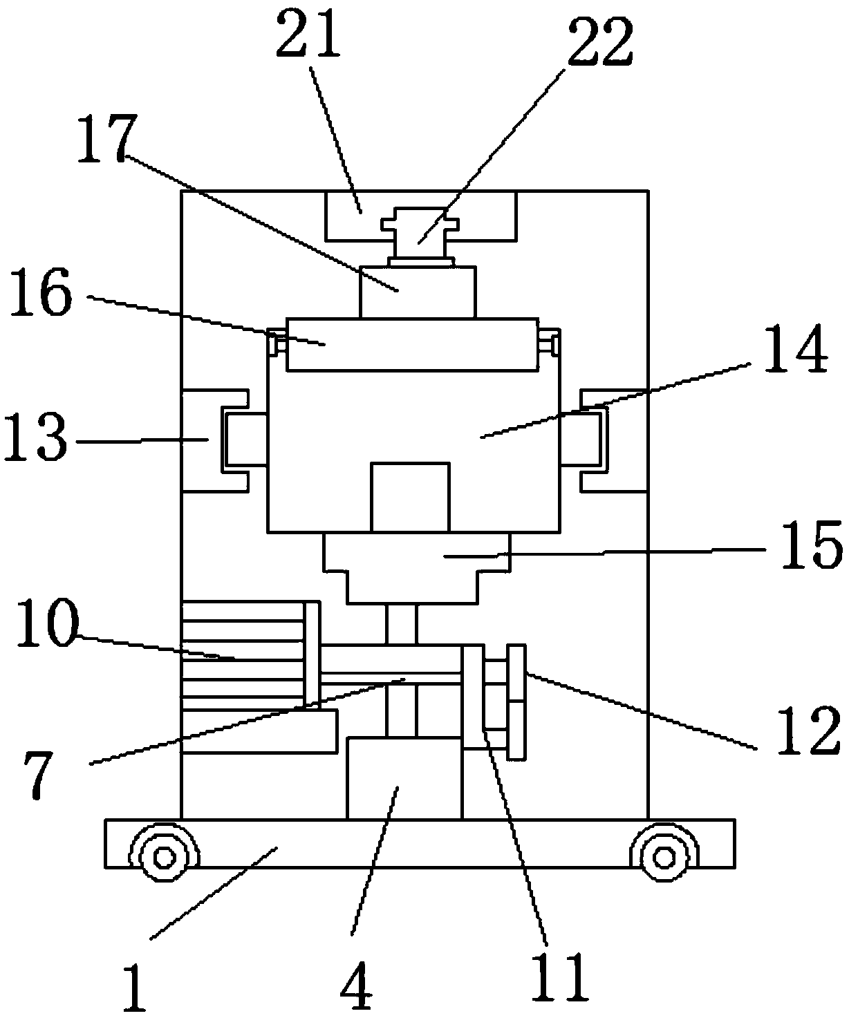 Conveying vehicle for electromechanical equipment