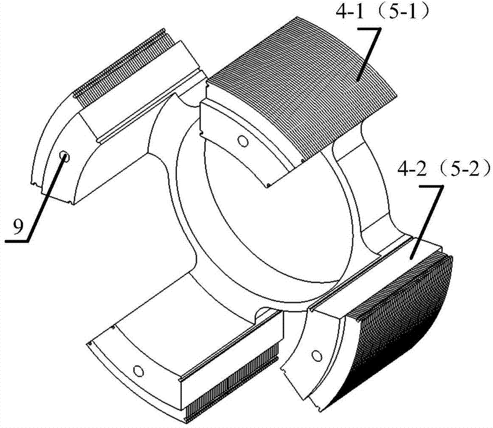 Mixed excitation synchronous motor with combined rotor cores internally provided with retained magnetic bridges