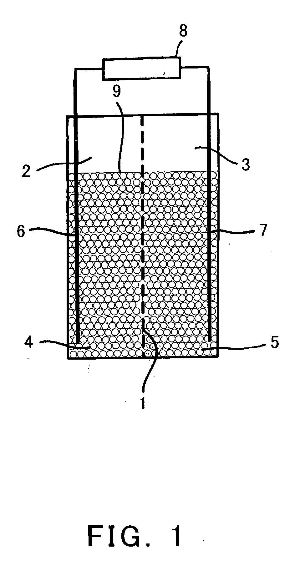 Three-dimensional cell and its electrode structure and method for manufacturing electrode material of three-dimensional cell