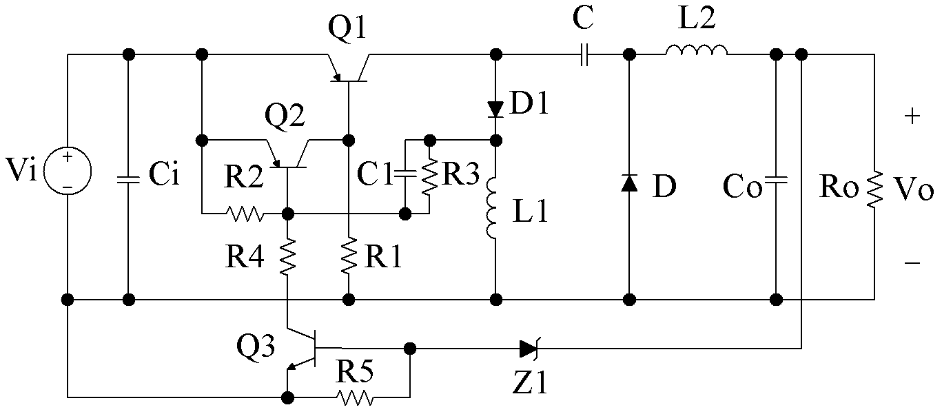 MOSFET-based auto-excitation type Zeta converter