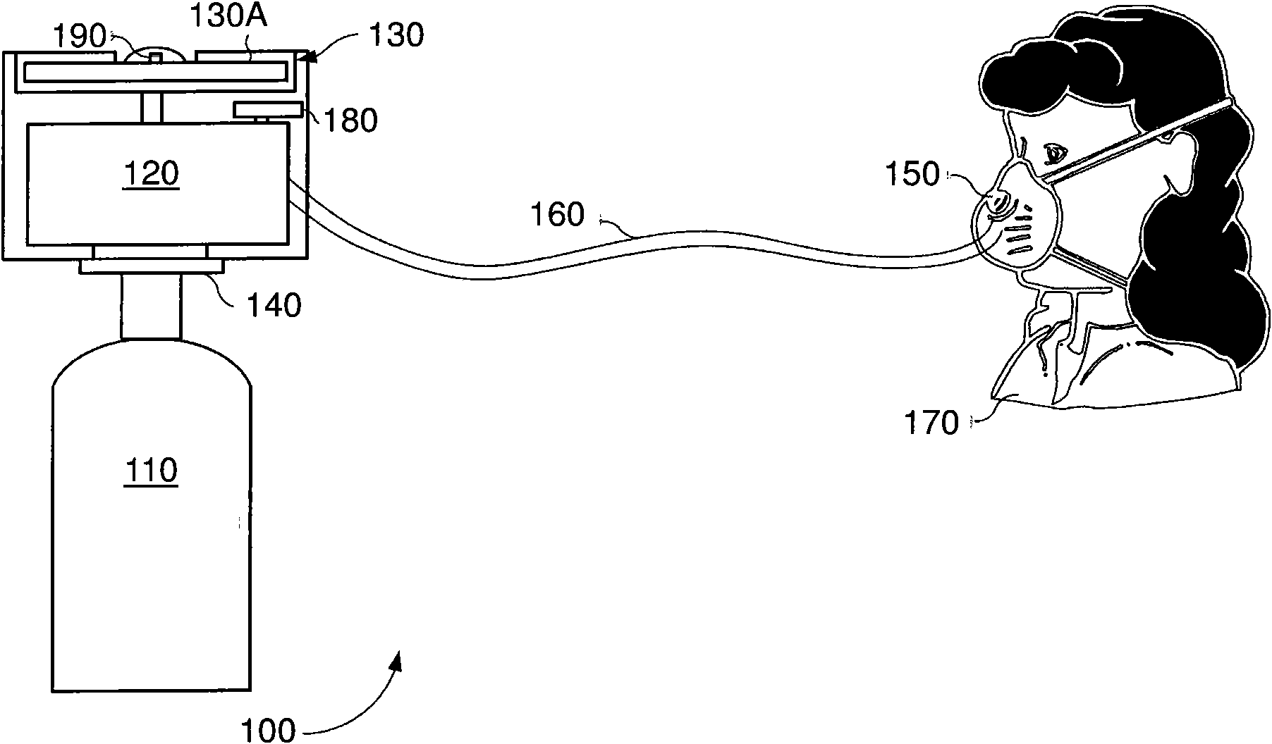 Adaptable demand dilution oxygen regulator for use in aircrafts