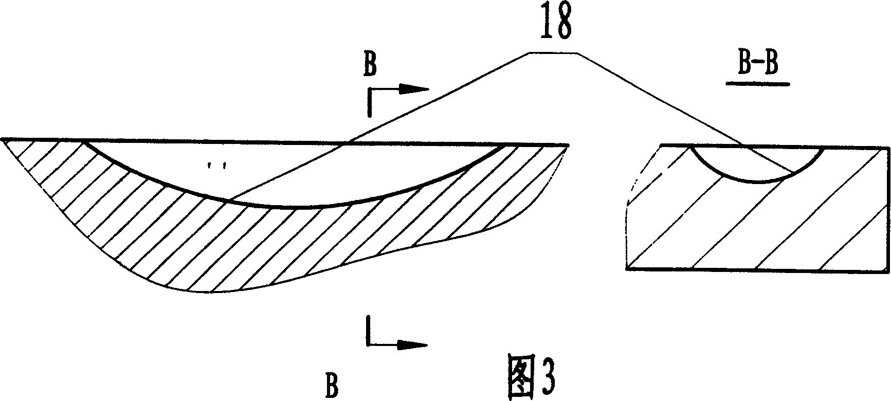 Brake tongs with brake for stationed vehicle