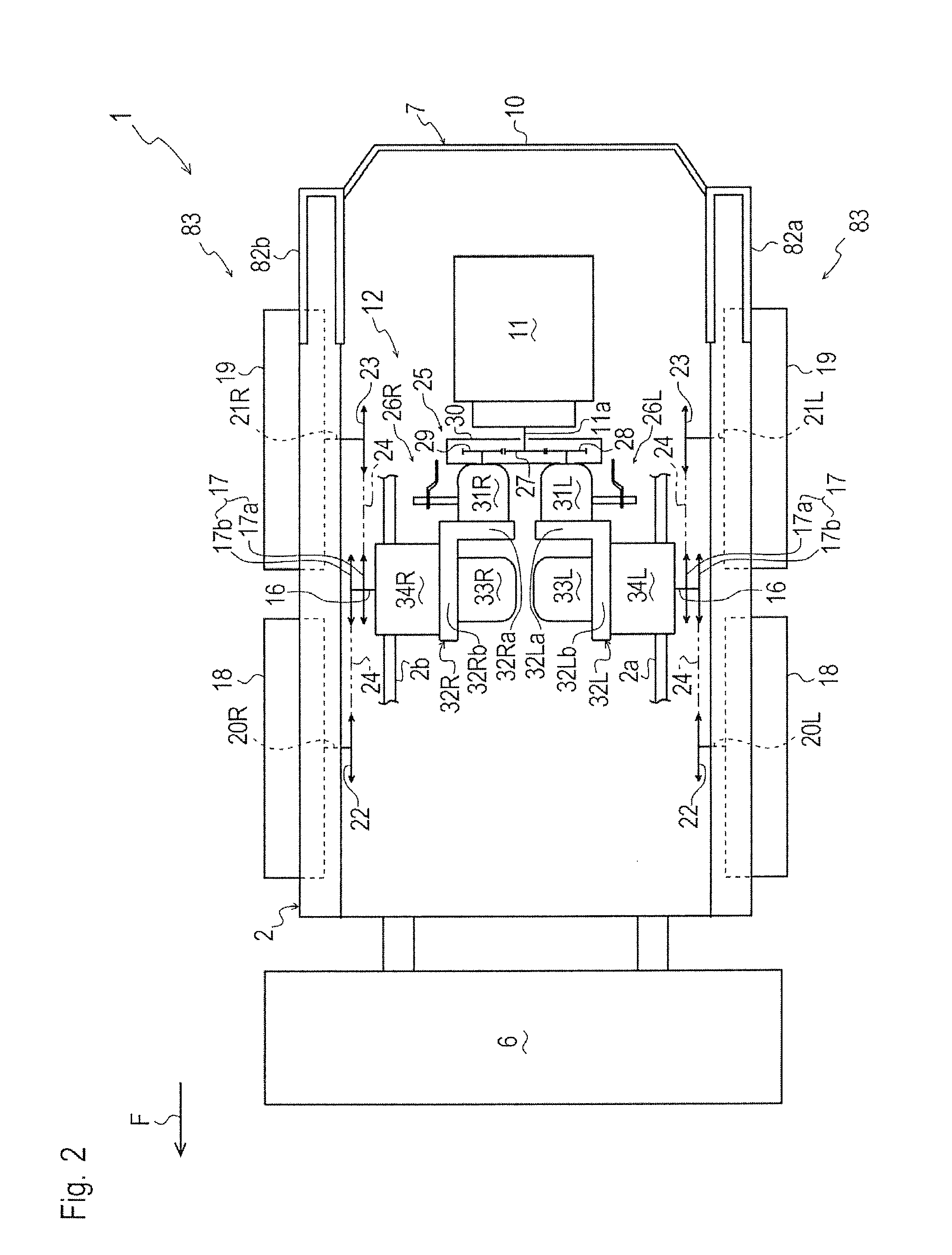 Power transmission assembly for a vehicle