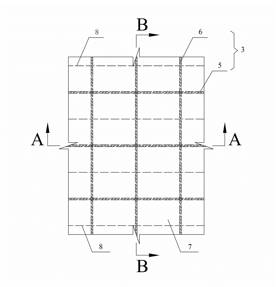 Steel-ultra-high performance concrete combined bridge deck structure with shearing resisting structure and construction method thereof