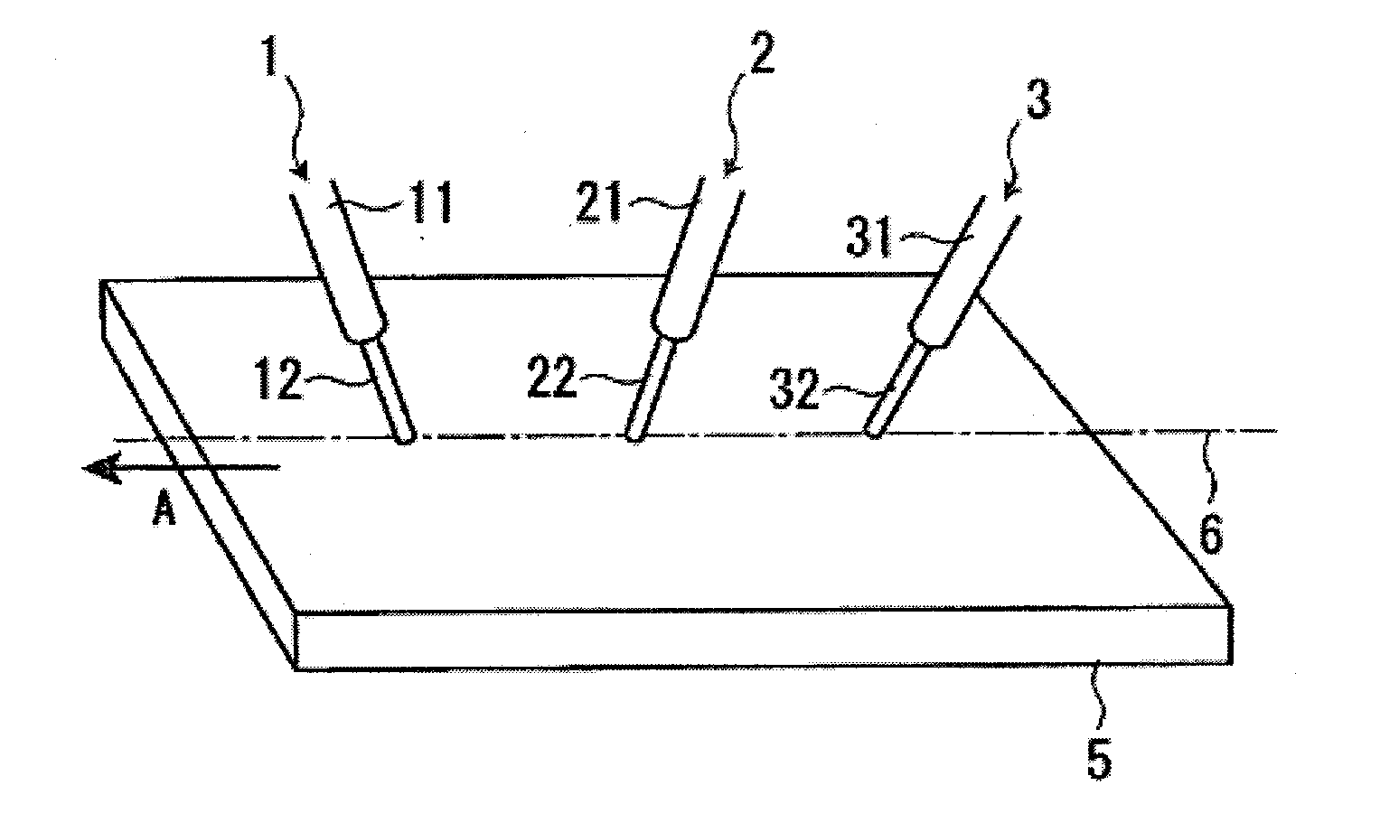 Submerged arc welding method for steel plate
