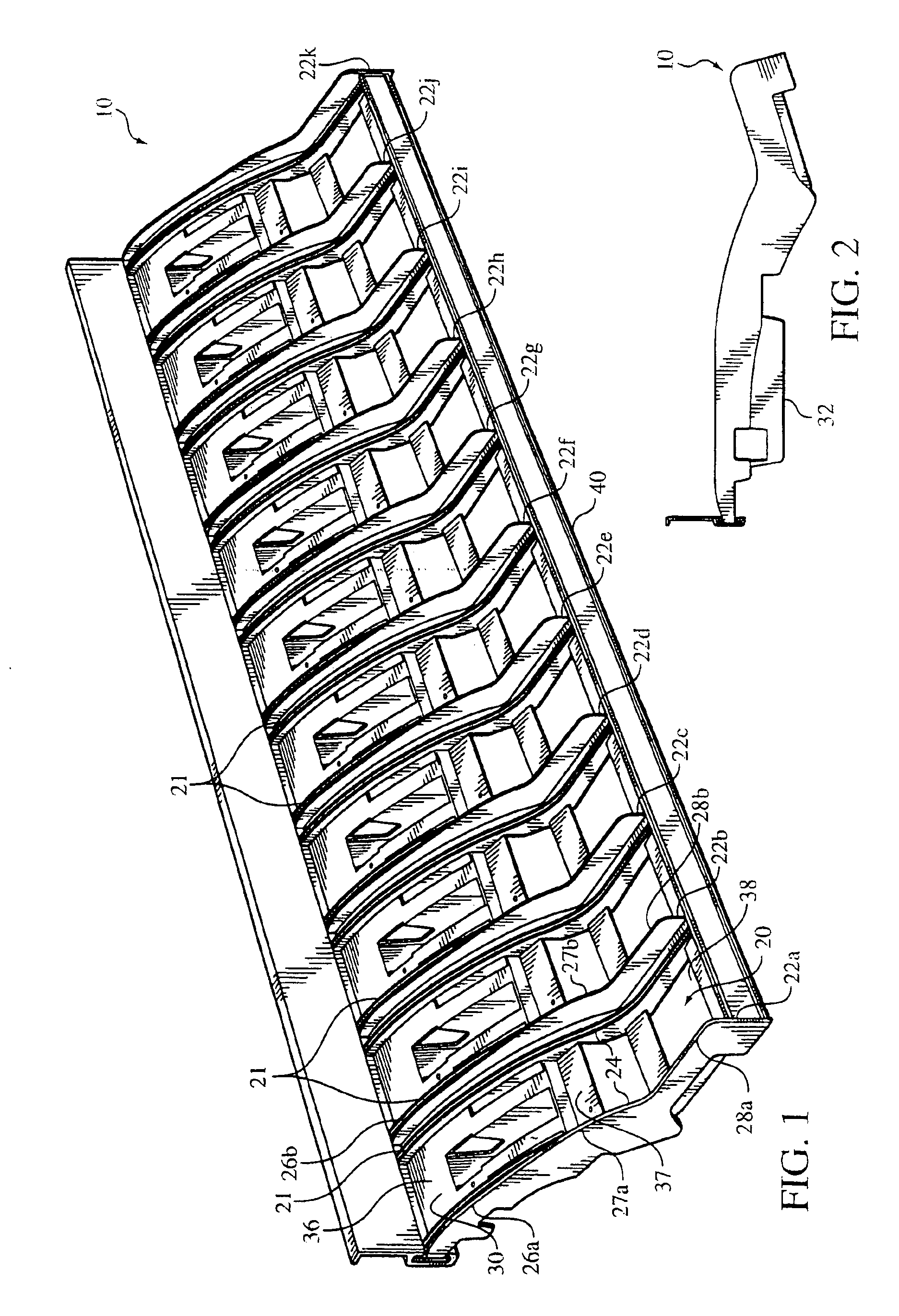 Shelf and display device