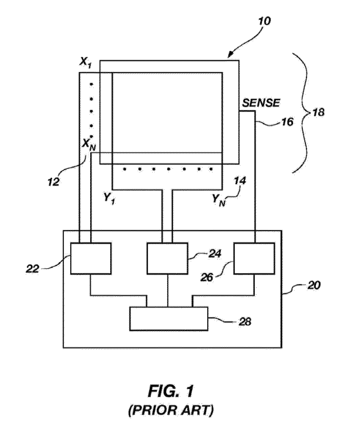 System for using synchronized timed orthogonal measurement patterns to enable high update report rates on a large capacitive touch screen